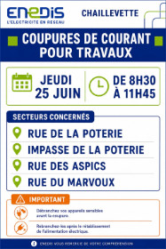  COUPURE TRAVAUX ENEDIS 