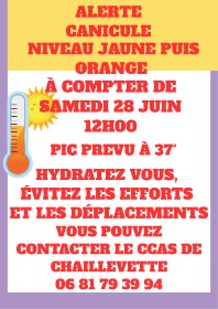 MESSAGE DE LA PRÉFECTURE