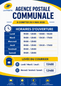 AGENCE POSTALE COMMUNALE 