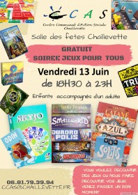 CCAS - SOIRÉE JEUX 
